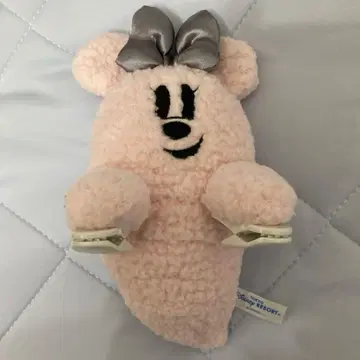 디즈니 할로윈 붙는 봉제 인형 핑크