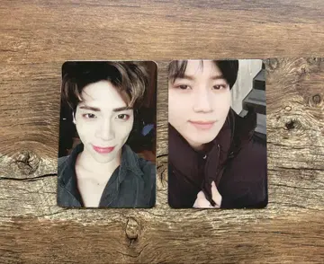 SHINee 트레이딩 카드 2매 세트 종현 태민