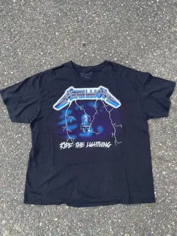 Metallica 메탈리카 티셔츠 XL 구제 의류