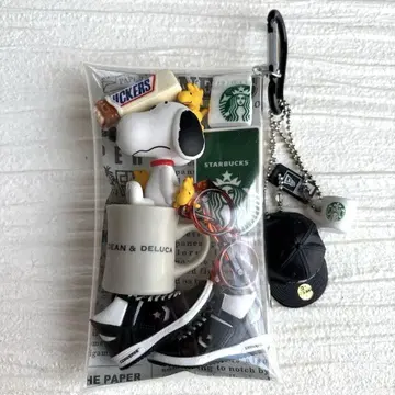 가챠 파우치 PEANUTS DEAN&DELUCA CONVERSE