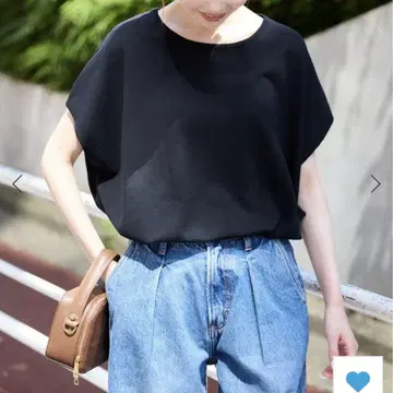슬로브 이에나 숏 슬리브 풀오버