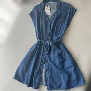 ZARA 자라 원피스 데님 S 사이즈 새상품
