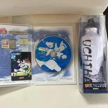 NARUTO DVD 권2 & 써멀 알루미늄 보틀 트레이딩 카드 포함