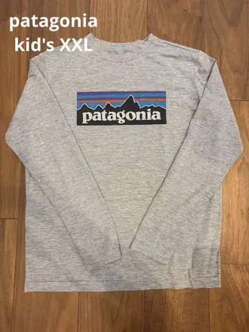 새상품급! patagonia 파타고니아 캐플린 롱T 키즈 XXL 그레이