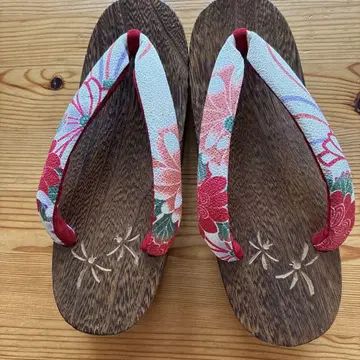오동나무 나막신 23cm 새상품, 고급