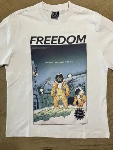 오토모 가츠히로 프리덤 아키라 freedom 티셔츠 L 사이즈