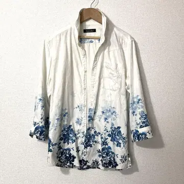 토네이도 마트 7부 소매 패턴 셔츠