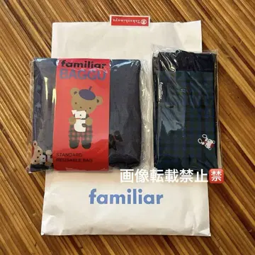 새상품 BAGGU x familiar 파밀리아 에코백 M 슈팟 S