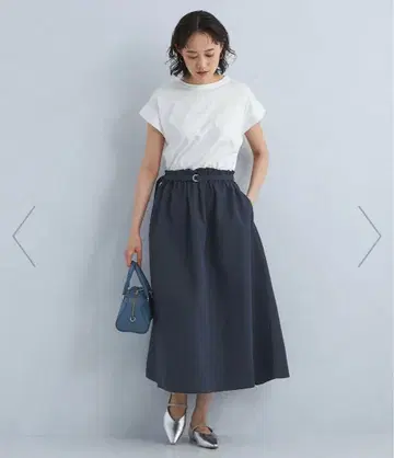 타프타 벨트 원피스