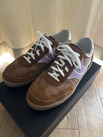 dries van noten 가죽 스니커즈 정가 72,600엔