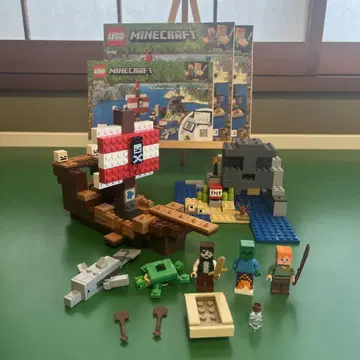 LEGO 21152 마인크래프트 해적선 모험