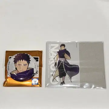 NARUTO 베이스 야드 도쿄 캔뱃지 오비토 특전 포함