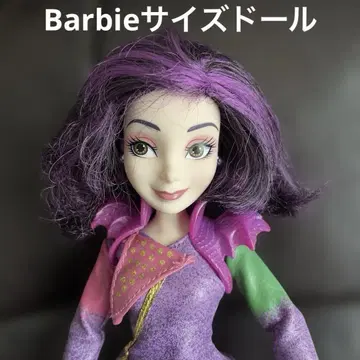 커스텀 인형 보라색 머리 캐주얼 의상 Barbie 사이즈