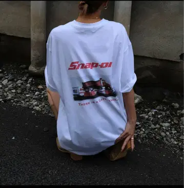 FELIM SNAP ON GARAGE TEE / WHT