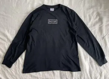 2000년 당시 나인 인치 네일스 NIN 로고 공식 긴팔 티셔츠