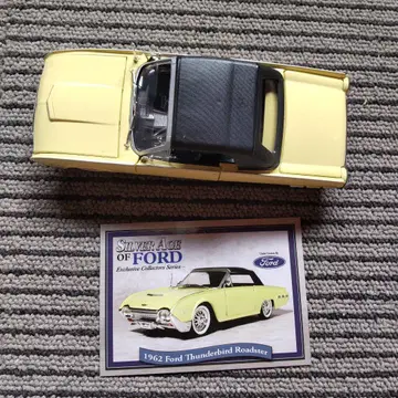 미니카 다이캐스트 1962 ford thunderbird sports