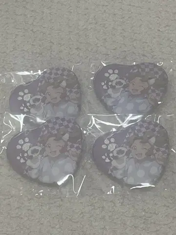 타무라 미키에몬 난자타운 하트 캔뱃지