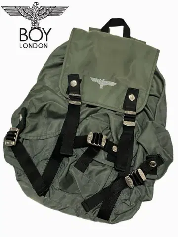 BOY LONDON/보이 런던 그린 계열 럭색