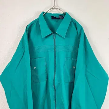 USA 구제 의류 90s john blair 집업 블루종 자켓