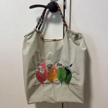 나일론 에코백 새 버드 한국