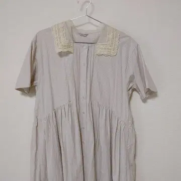 사만사 모스모스 반팔 셔츠 원피스