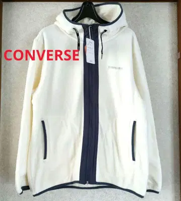 택 포함 새상품! CONVERSE 컨버스 플리스 후드티