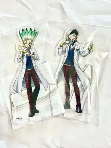 Dr. STONE 복권 아크릴 스탠드 이시가미 센쿠 아사기리 겐