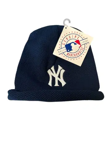 00년대 양키스 비니 니트 모자 캡 빈티지 구제 의류