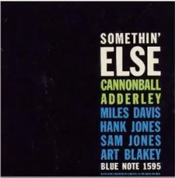 미개봉 CD [ 캐논볼 애덜리 Somethin' Else ]