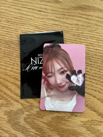 NiziU Live With U 2025 혜택 트레이딩 카드 마유카