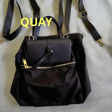 QUAY 발수 가공 나일론 백팩 가방