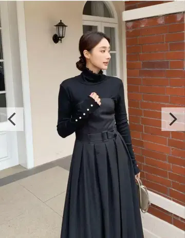 미사용 새상품 LOU PEARL SLEEVE TOPS