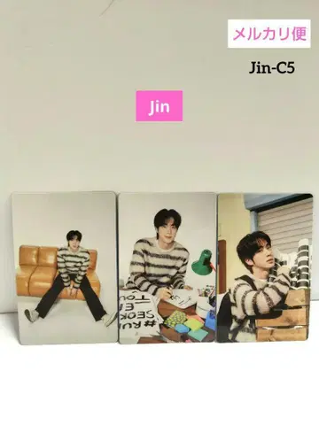 BTS Jin  RUNSEOKJIN 미니 포토 카드 5
