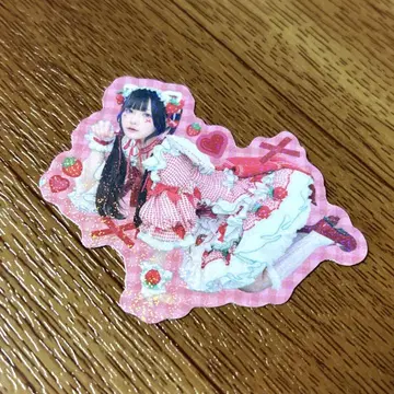 큥루링뗴시테미테 신기루 아무 스티커 팀 딸기
