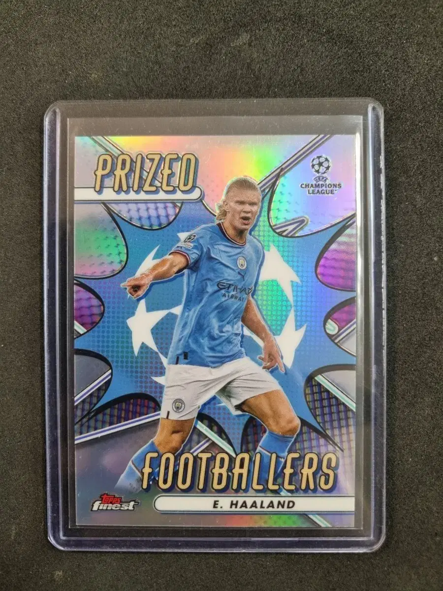 Topps 프라이즈드 풋볼 홀란드 챔피언스리그 카드