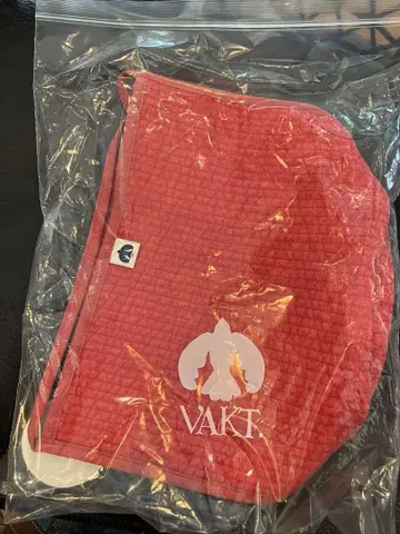 에스트네이션 한정 VAKT bag S / red SHISHIKUI