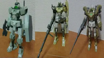 정크 1/144 HG 데미 트레이너 데미바딩 완성 동시 300엔 할인