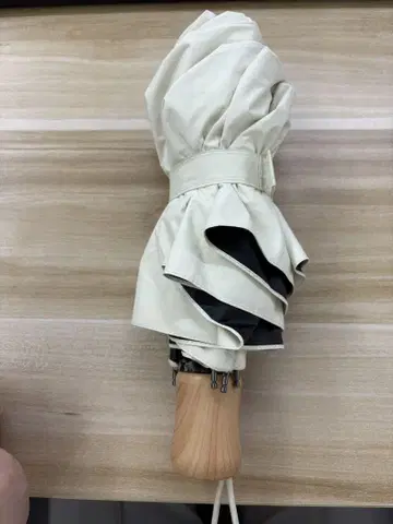 유니클로 신상 화이트 접이식 우산 우천 겸용
