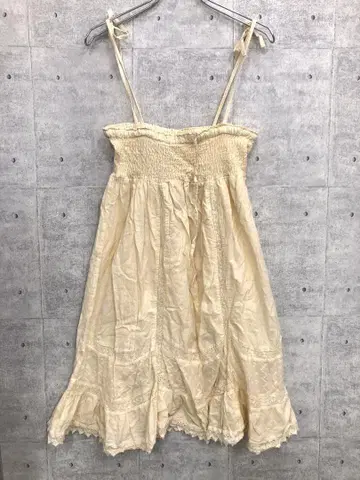 에스닉 페어리 그런지 인도산 구제 캐미 플레어 원피스