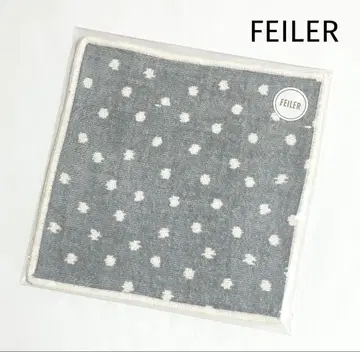 FEILER 페일러 슈가 도트 손수건 (취급 점포 한정판)