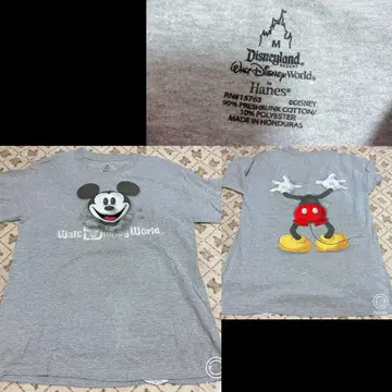 Walt Disney world Hanes 미키 T셔츠