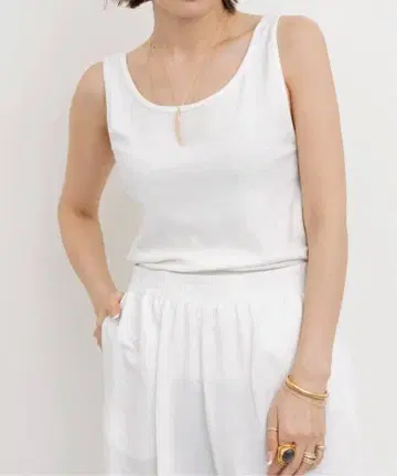 라빠르망 베어 골지 TANK 탱크탑 [ 새상품 미사용 택 포함 ]