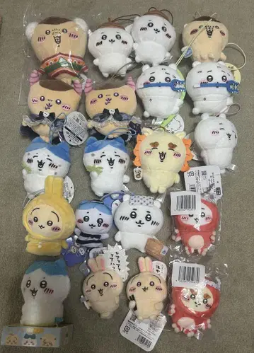 치이카와 토끼 하치와레 마스코트 묶음 판매