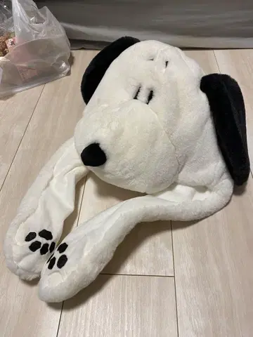 USJ 스누피 귀 쫑긋 모자