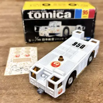 TOMICA 토미카 블랙 상자 일본항공 점보 견인차 95 japan