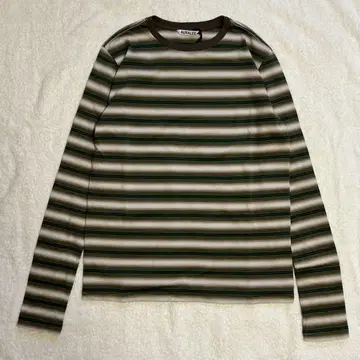 GRADIENT STRIPE JERSEY L/S TEE
