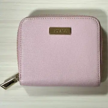 FURLA 훌라 2단 지갑 핑크