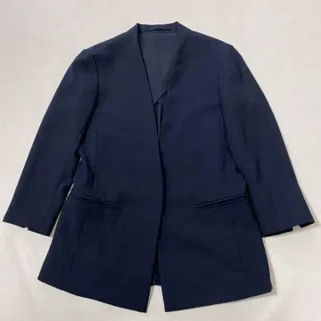 새상품급 TONAL 토날 스트레치 노카라 자켓 워셔블