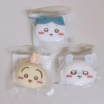 치이카와 (먼작귀) 얼굴 미니 실리콘 파우치