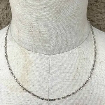 SILVER925 NARROW ANCHOR NECKLACE/실버